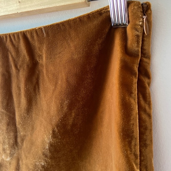 Free People Annalise Mini Skirt Velour BNWOT 0 - Picture 5 of 8